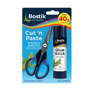 Bostik Glue Stick - 40gm + Scissors